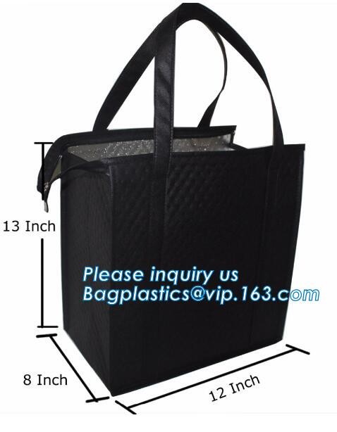 cooler bag waterproof oxford shoulder bag ice pack thermal picnic lunch box vehicle insulation bag for meal drinks pack