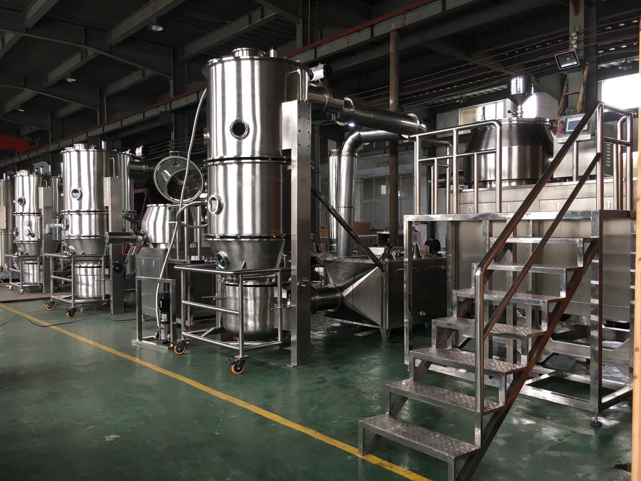 Superior Pharmaceutical Wet Granulator Machine , High Shear Mixer Granulator