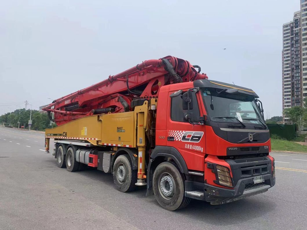 Good Original Condition Near New Pump 2020 Sy 56m Concrete Pump Construction Equipment on Volvo Chassis