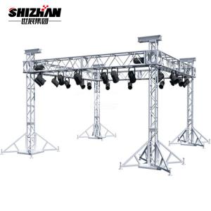 Triangular Spigot Truss Aluminium Triangle Truss System For Display
