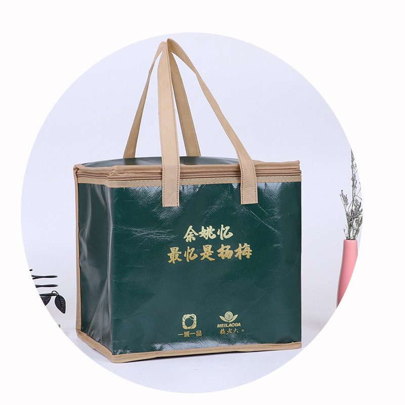 Restaurant 30L Thermal Pizza Delivery Bags Zipper Closure For Hiking Camping