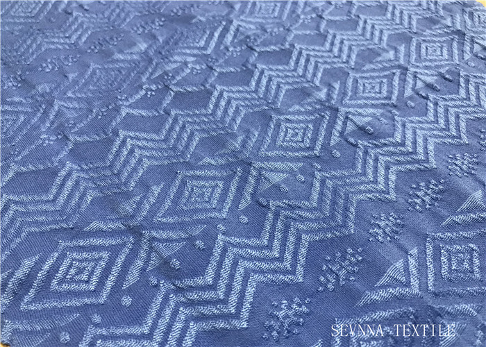 Nylon Screen Printing Double Knit Jersey Fabric , Solid Bodysuits Lightweight Knit Fabric