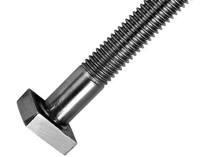 Carbon Steel Clamp T Head Half Threaded Bolts Grade 4.8 12.9 ASTM A325 Black Oxide