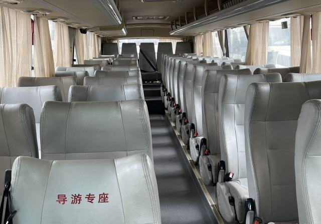 2018 Year 54 Seats Diesel Rear Engine Used Higer Bus KLQ6129TA Used Coach Bus No Accident