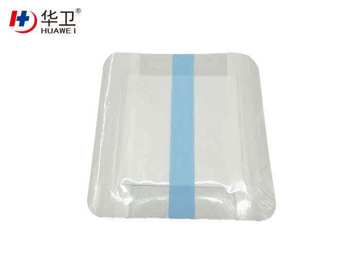 Transparent waterproof wound dressing with pad wound care adhesive bandage dressing