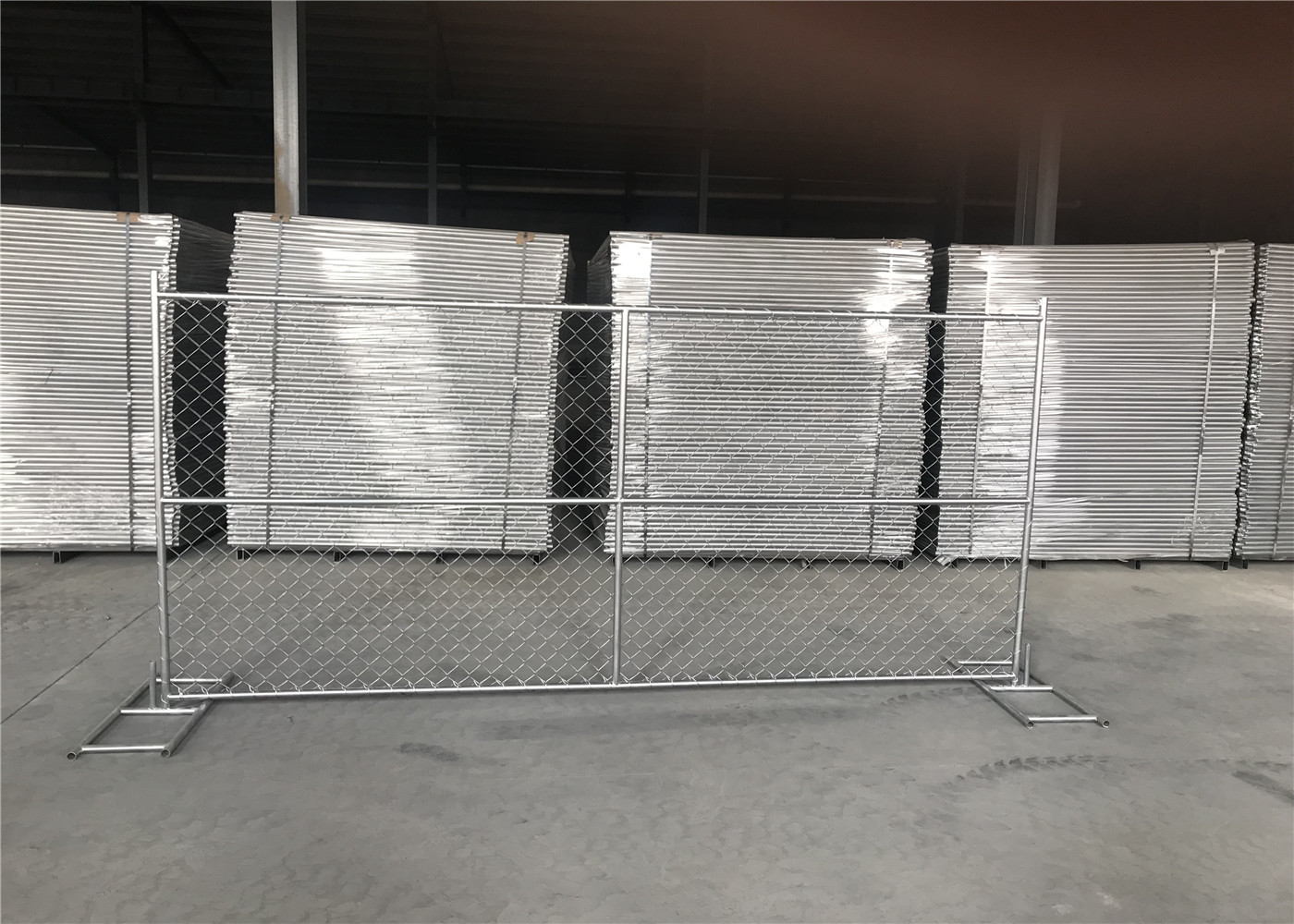 6'x9.5' chain link fence panels 1”⅗/ 1.600inch/40.00mm 6’/1830mm x 9.5’/2900mm chain mesh aperture2½"x2½"(63mmx63mm)