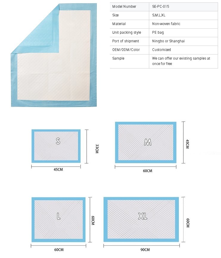 Non Woven Pet Pee Pad