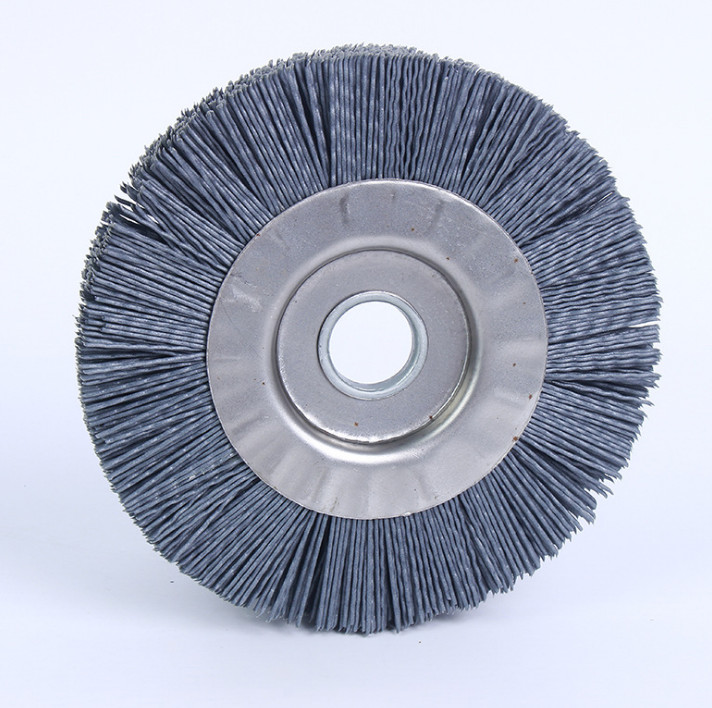 Scrubbing OD150 Abrasive Nylon Wire Wheel Brush Industrial grade