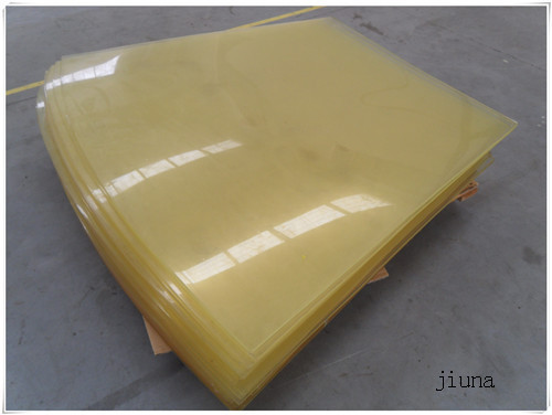 Oil Resistant Pu Plastic Polyurethane Rubber Sheet / Board Aging Resistant