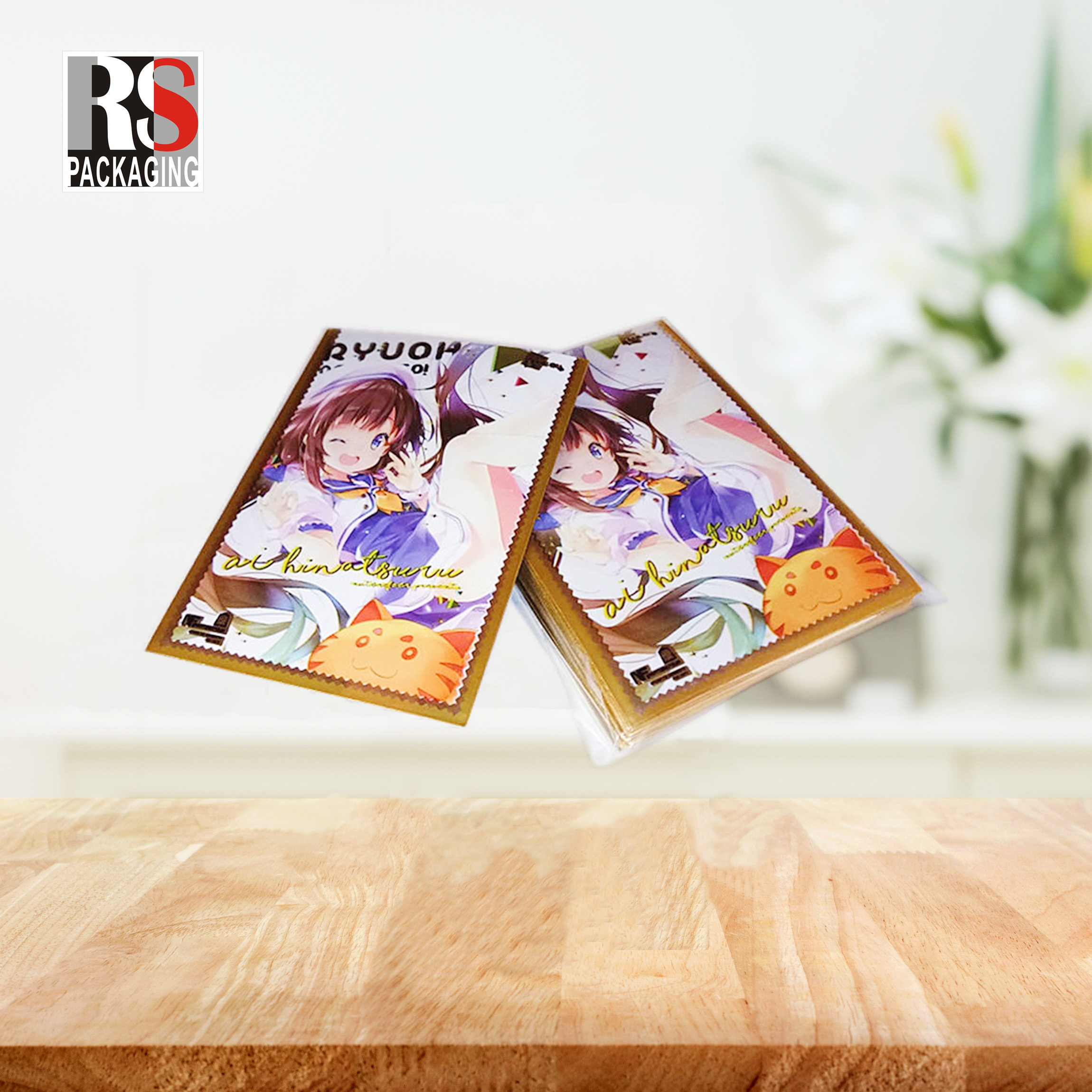 Matte Anime Game Card Sleeves PP Plastic Yugioh Card Protectors Moisture Proof