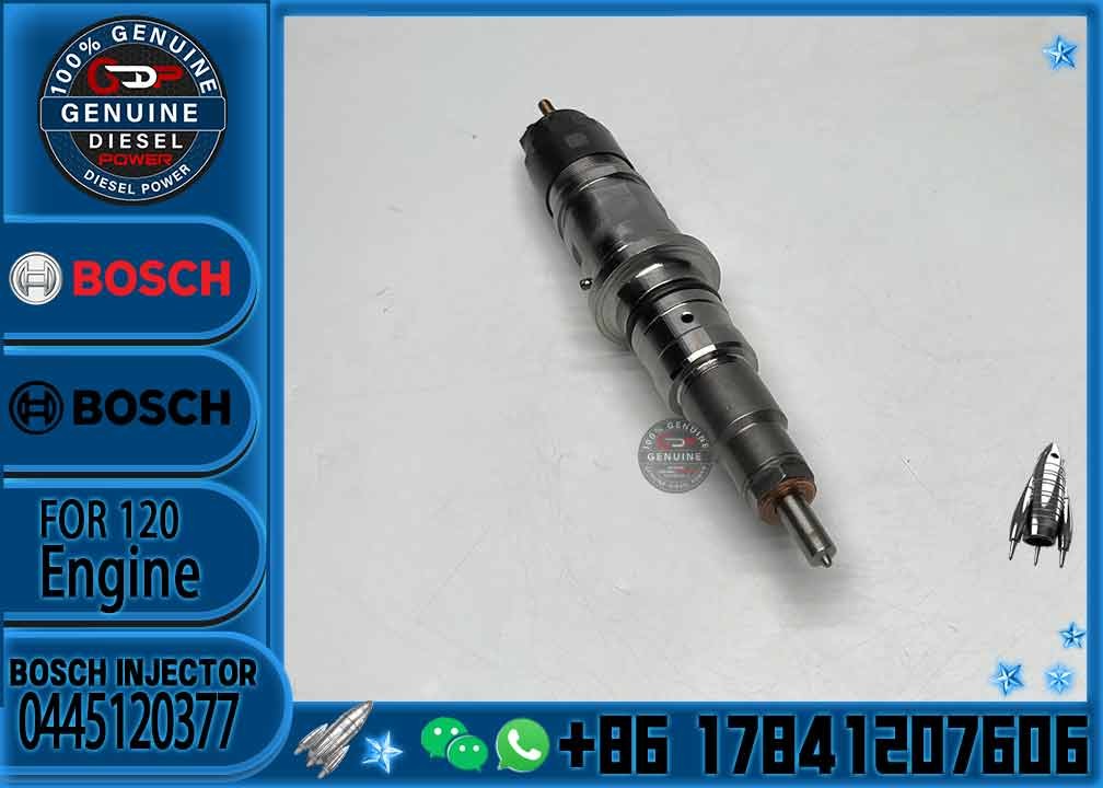 0445120377,0 445 120 377 Common Rail Fuel Injector for 5307809,C5307809 Diesel Injectors BO-S-CH Cum-mins IS-L5.9 Engine