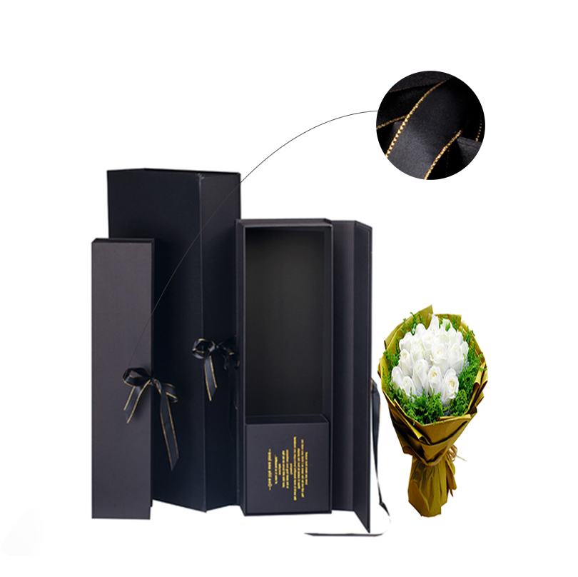 Custom Logo Printing Handmade Paper Box , Luxury Paper Flower Box