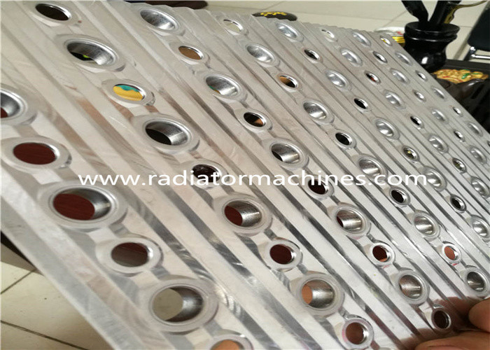 Hydraulic 650KN Anti Blockage Fin Press Machine With PLC Control
