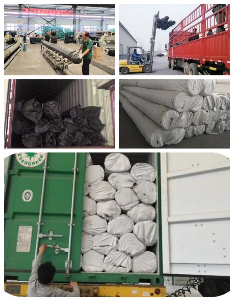 Anti Puncture and UV Resistant Geomembrane for Fish Ponds High Density Polyethylene EVA