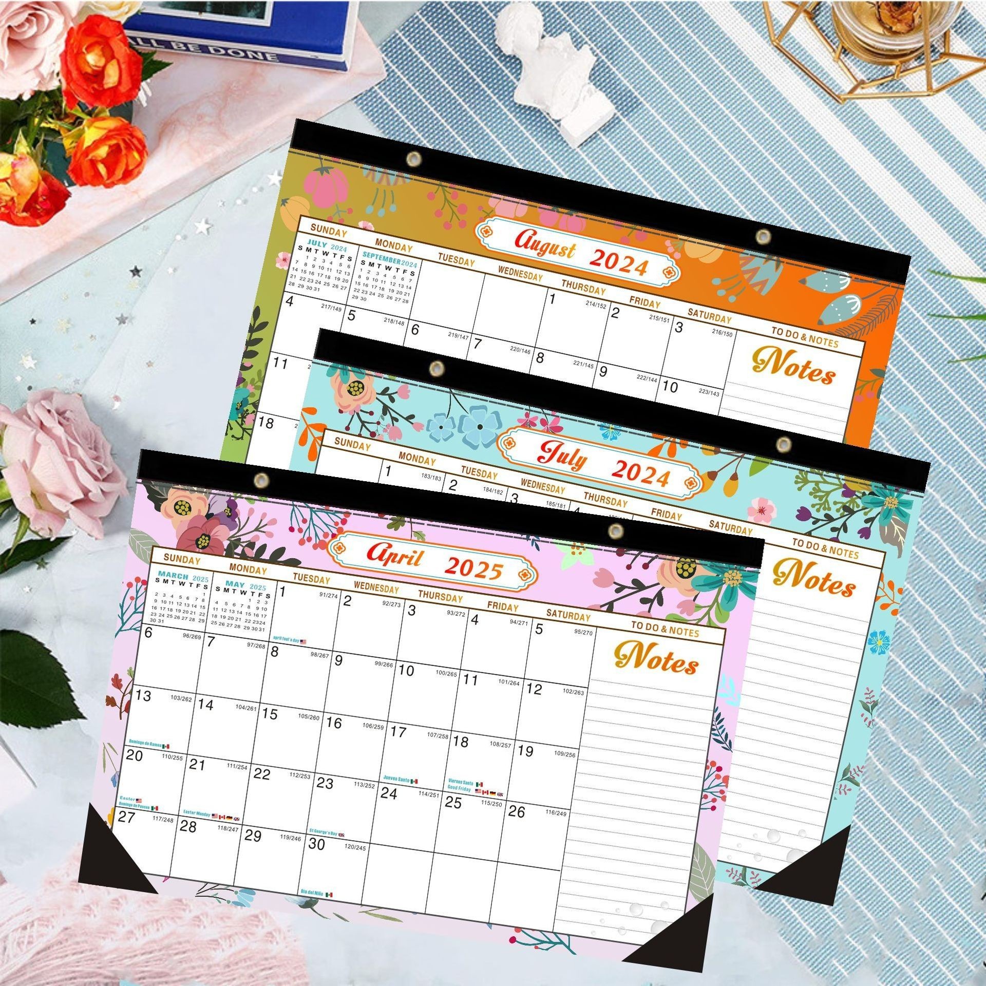 Paper Personalized Calendar Printing Customizable for Marketing Strategy