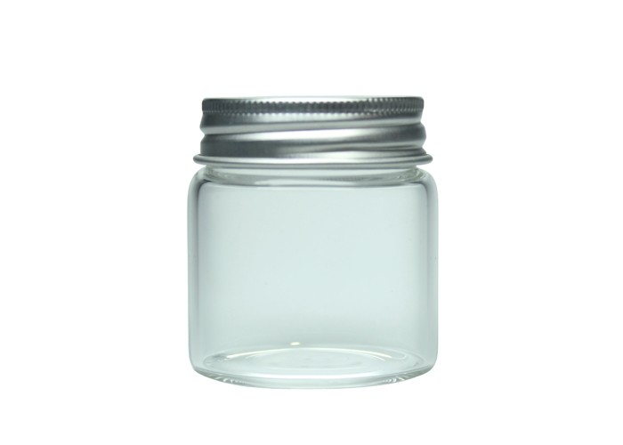 47*50mm 50ml Wide Mouth Screw Thread Mouth Glass Jar Container