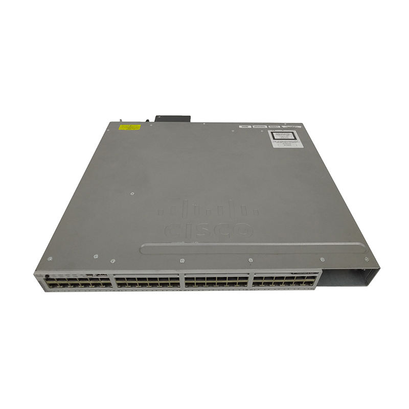 Customizable WS-C3850-48F-S C3850-48F Switch Layer 3 48 * 10/100/1000 Ethernet POE Ports IP Base Managed- Stackable