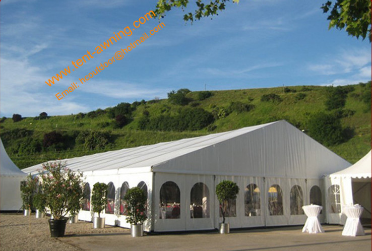 1000 People Capacity Wedding Ceremony Tent Made of Extruded Aluminum Event Marquee