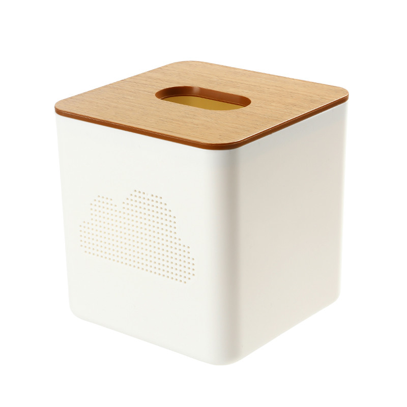 H10.3cm Household Polystyrene Paper Towel Holder Box