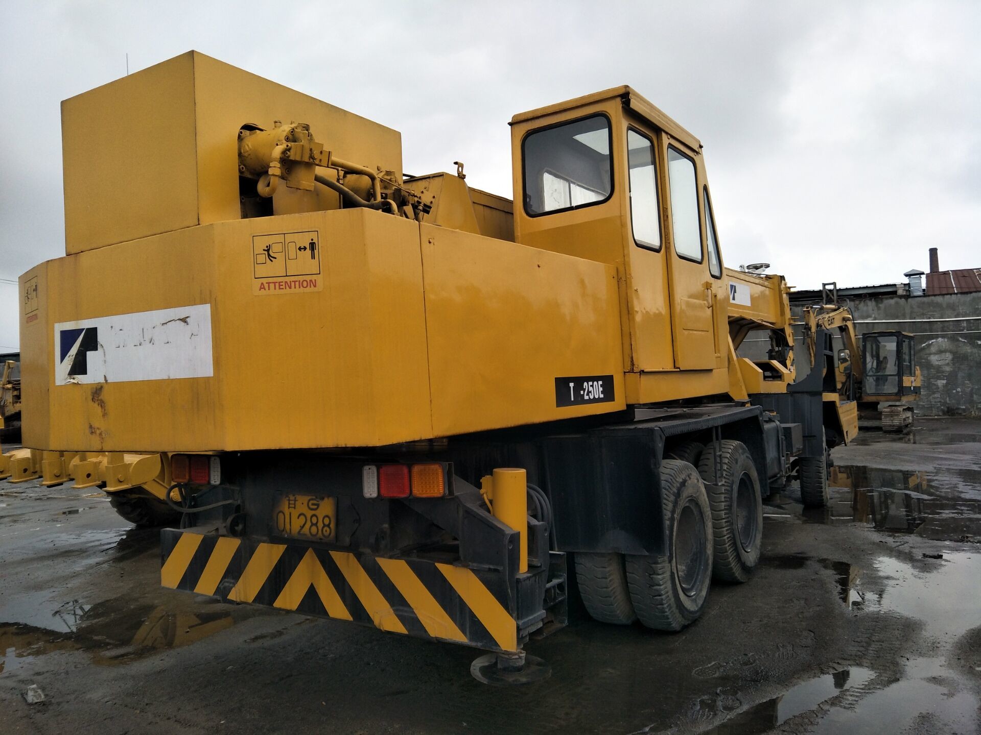Used Tadano 25 ton TL-250 TG-250 Mobile Truck Crane For Sale