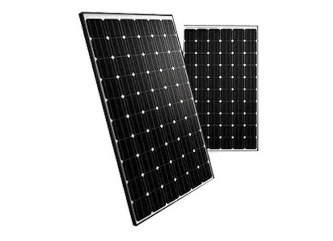 Class A Black Solar PV Panels / Solar Energy Panels IP65 Rated Junction Box