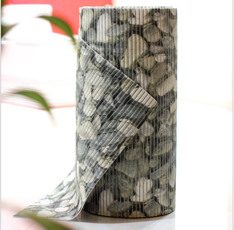 3' X 5' PVC Non Slip Mat Bathroom , Eco Friendly Plastic Mats With Pattern Printing