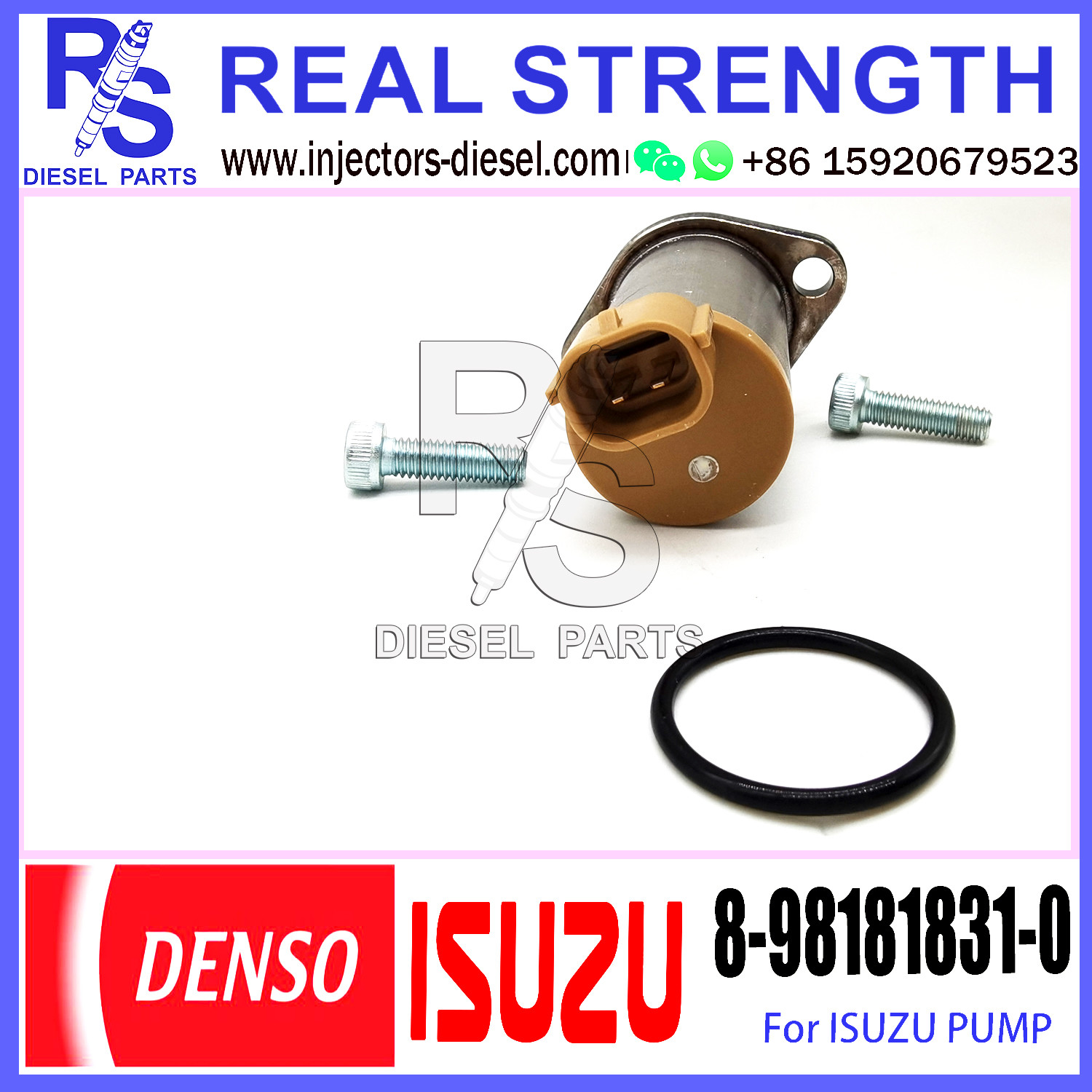 ISUZU EURO4/ 54JJ1 INJECTION PUMP SUCTION CONTROL VALVE SCV valve 8-98181831-0