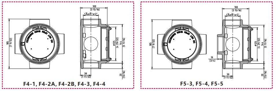 IP66 Explosion Proof Junction Box For Electronic Equipment Inverter