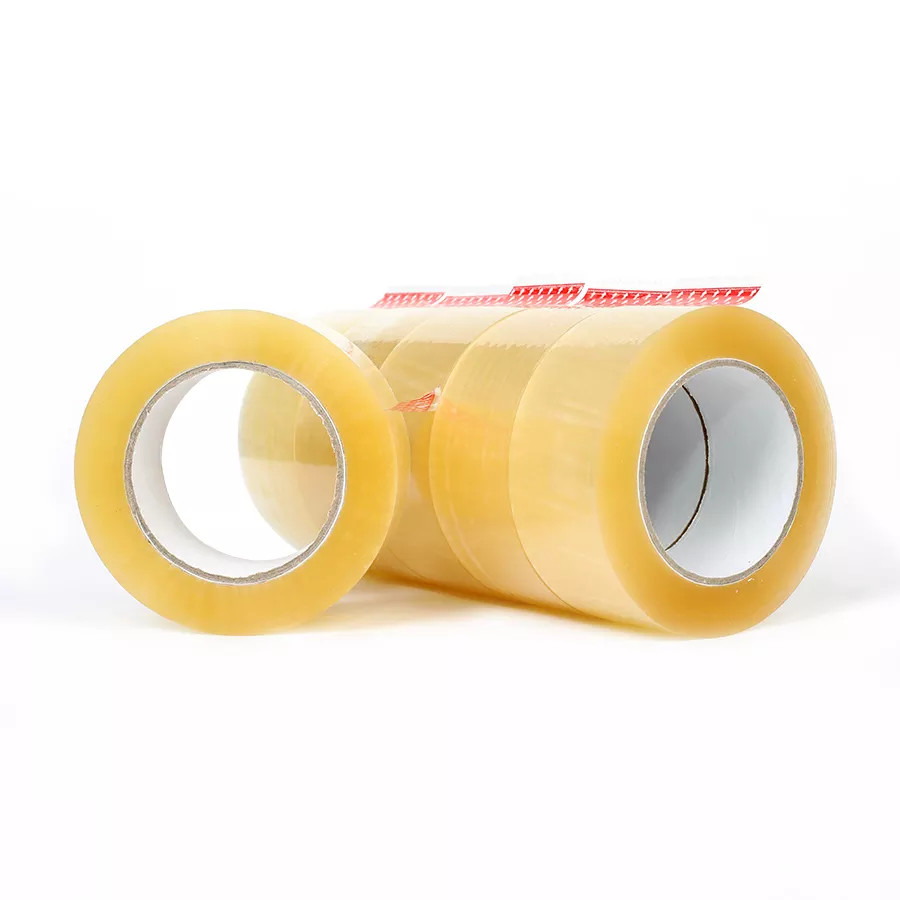 BOPP Packaging Adhesive Sealing Tape USA TSCA Standard Environmental Clear Silent Hot Melt Adhesive