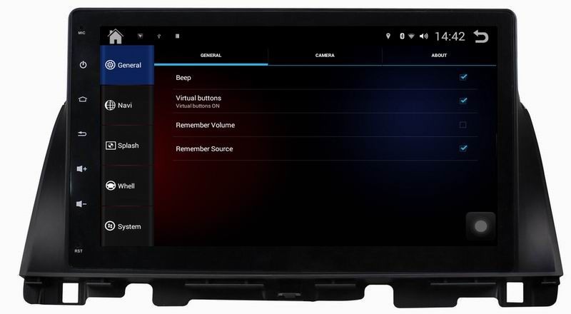 Ouchuangbo car audio dvd player android 4.4 for Kia K5 2016 support GPS Navigation BT SWC Radio mirror link German menu