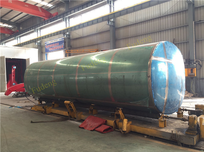 50 cbm 3 axle tanker fuel oil semi trailer aluminium alloy for sale