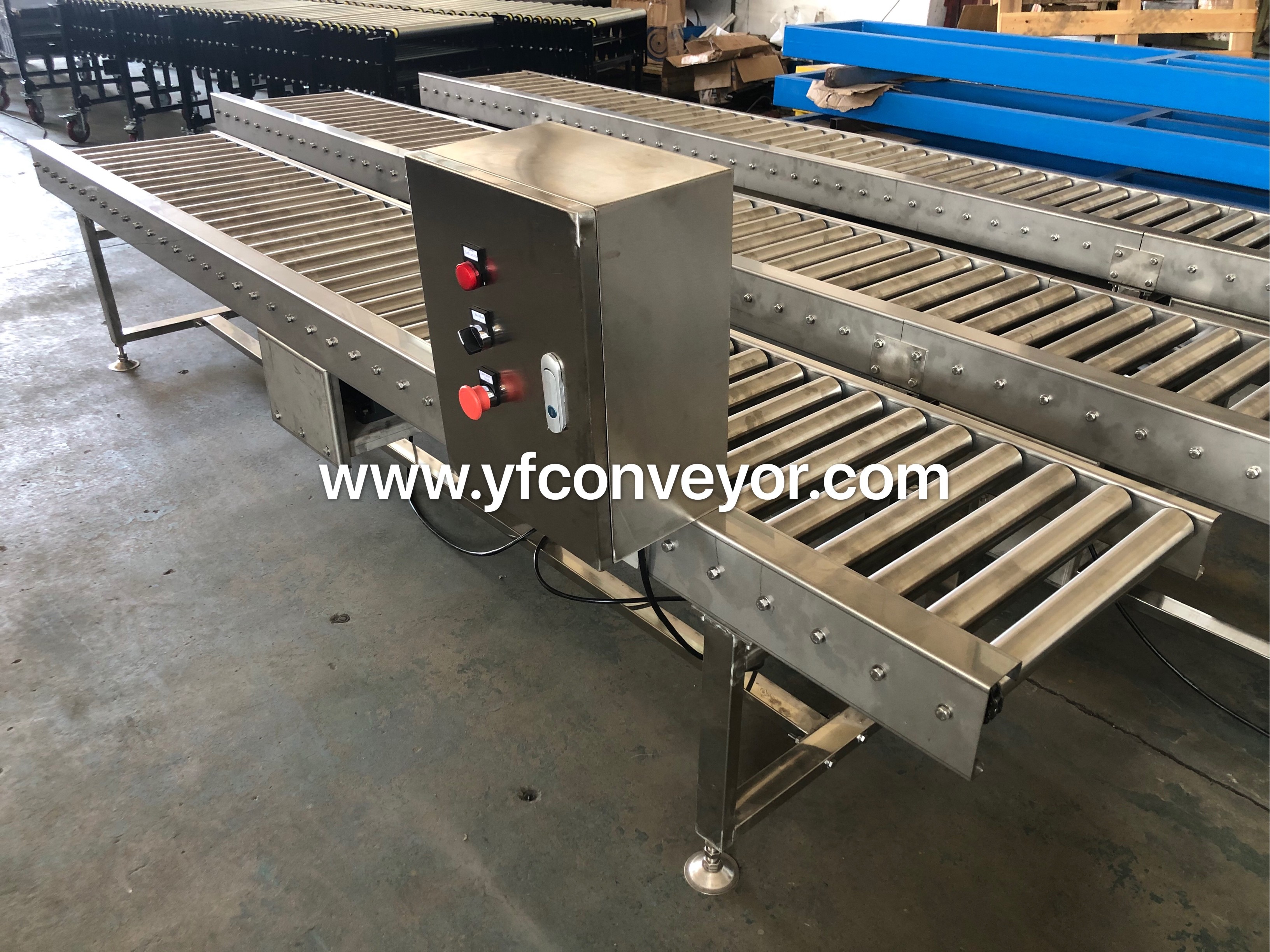 Factory Custom Powered Roller Conveyor Systems,Roller Conveying Machine