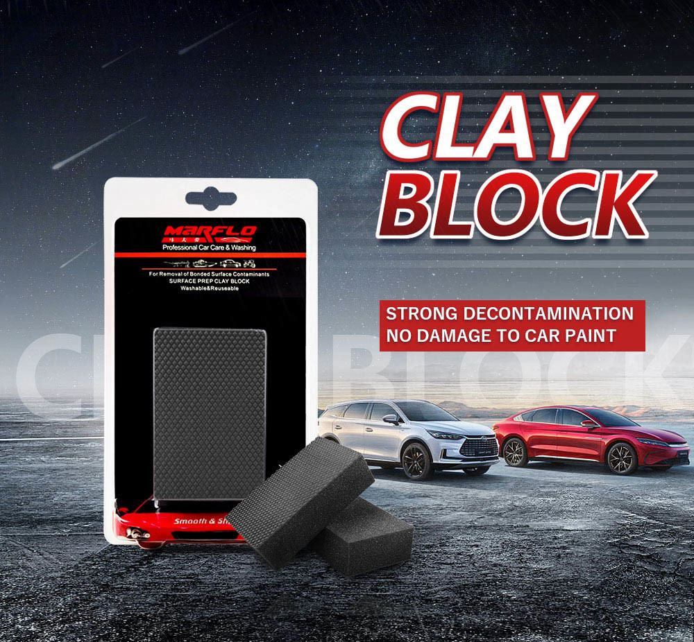 Effective Cleaning Black Car Clay Block For Car Cleaning And Painting Use