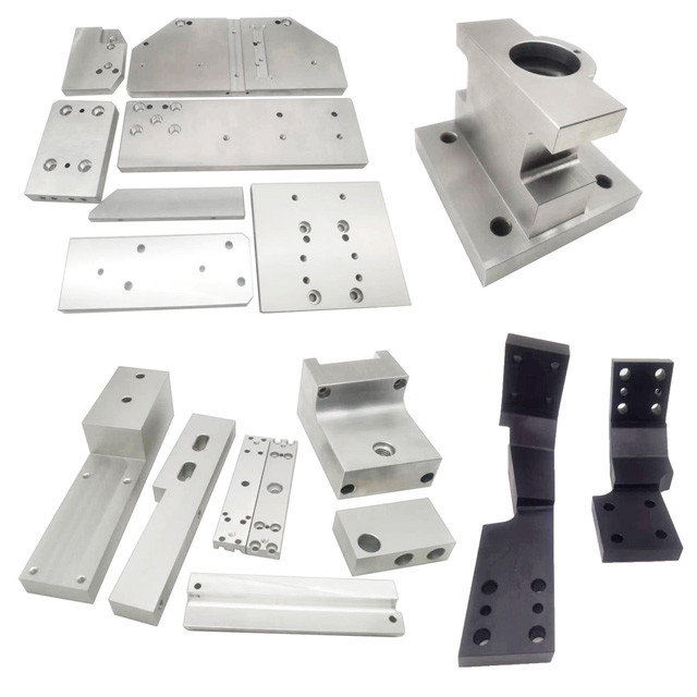 Complex CNC Machining Precision Components with Customized Color and Tolerance of 0.01-0.005mm