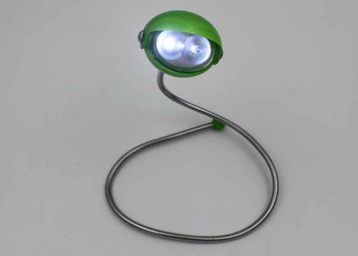 Modern Brightness LED Flexible Book Light , Kids LED Gooseneck Light