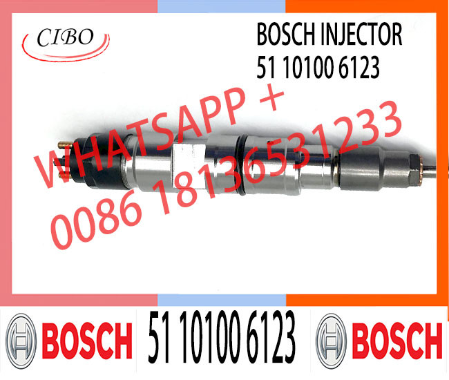 New 0445120197 0 445 120 197 Fuel Injectors For Sale for 51 10100 6123 D 2066 LUH32 Diesel Engine