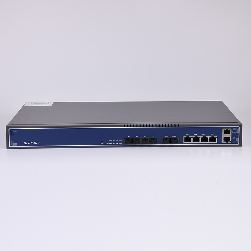 Mini Fiber Optic 10G Optical ZTE Epon 4 Port OLT FTTX Solutions