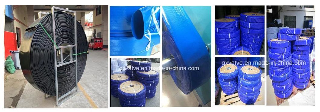 3/4&quot;-16&quot; Agriculture PVC Layflat Hose Water Pump Hose Irrigation Transport Hose PVC Hose for Agricultural Irrigation Use