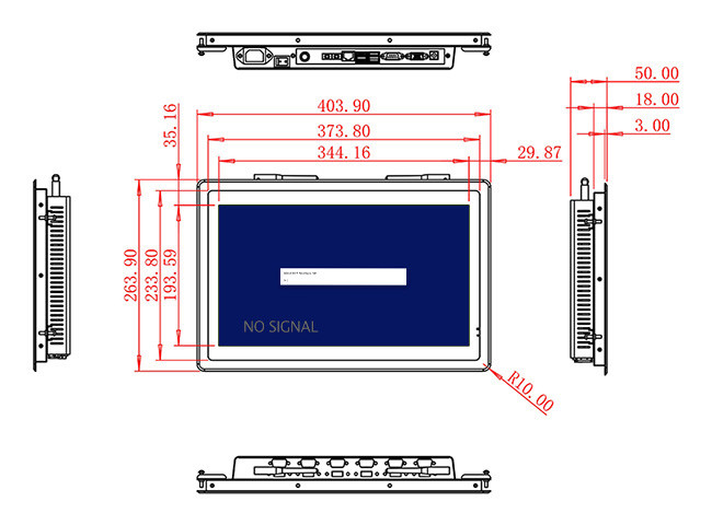 15.6-Inch Precision Touch Display for Factory Dashboards and Digital Interfaces