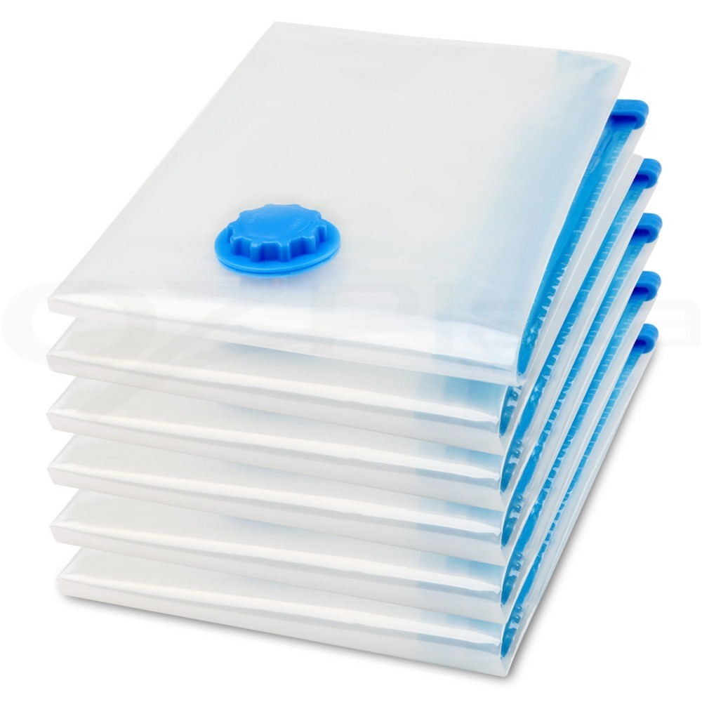 Space Saver 40*60cm Vacuum Seal Storage Bags With Hand Pump