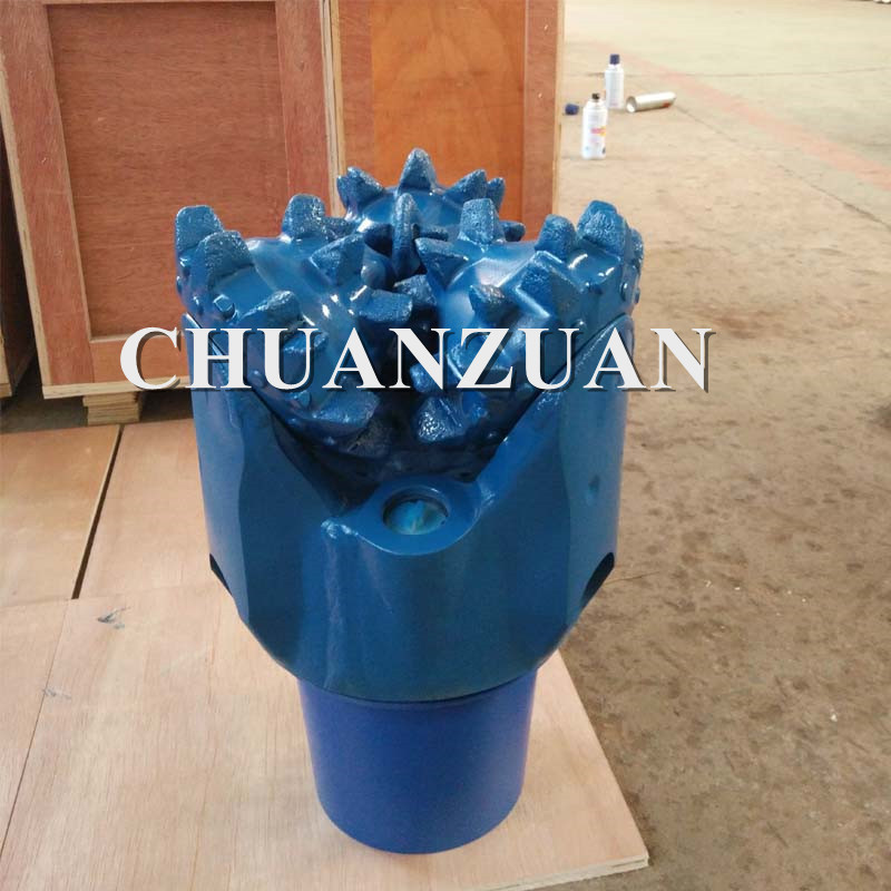 Roll Forged Steel Tooth Tricone Bit / IADC 127 Rock Roller Bits With Tungsten Carbide