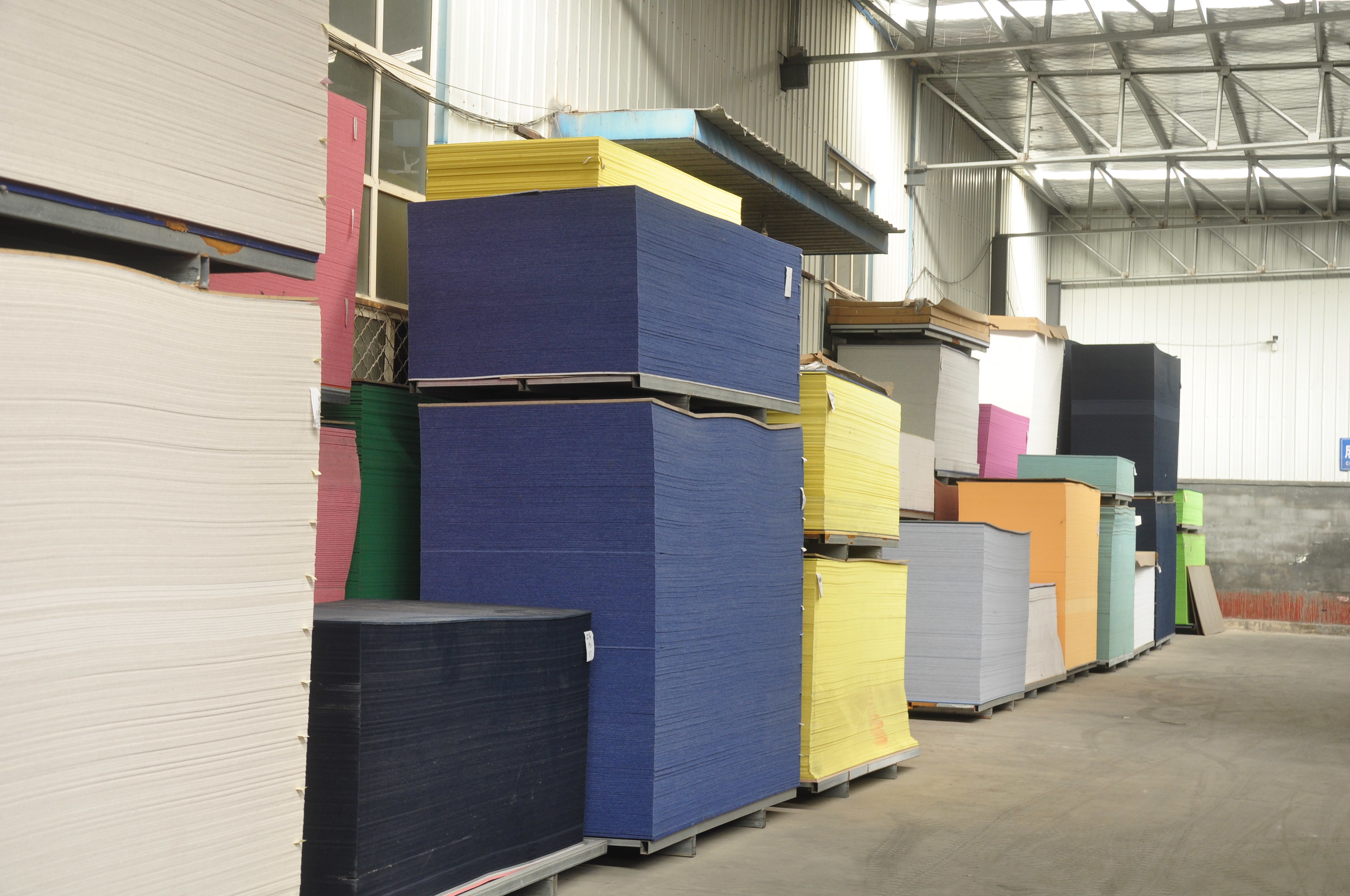 Recycled PET Acoustic Wall Panels 9mm Soundproof Polyester Fiber Boards For Interior Design