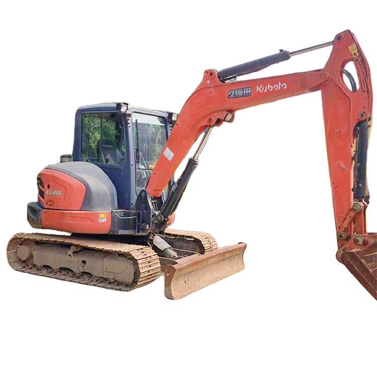 6000 KG Used Kubota Excavator KX165 Japan Mini Digger Mini Excavator for Good Condition