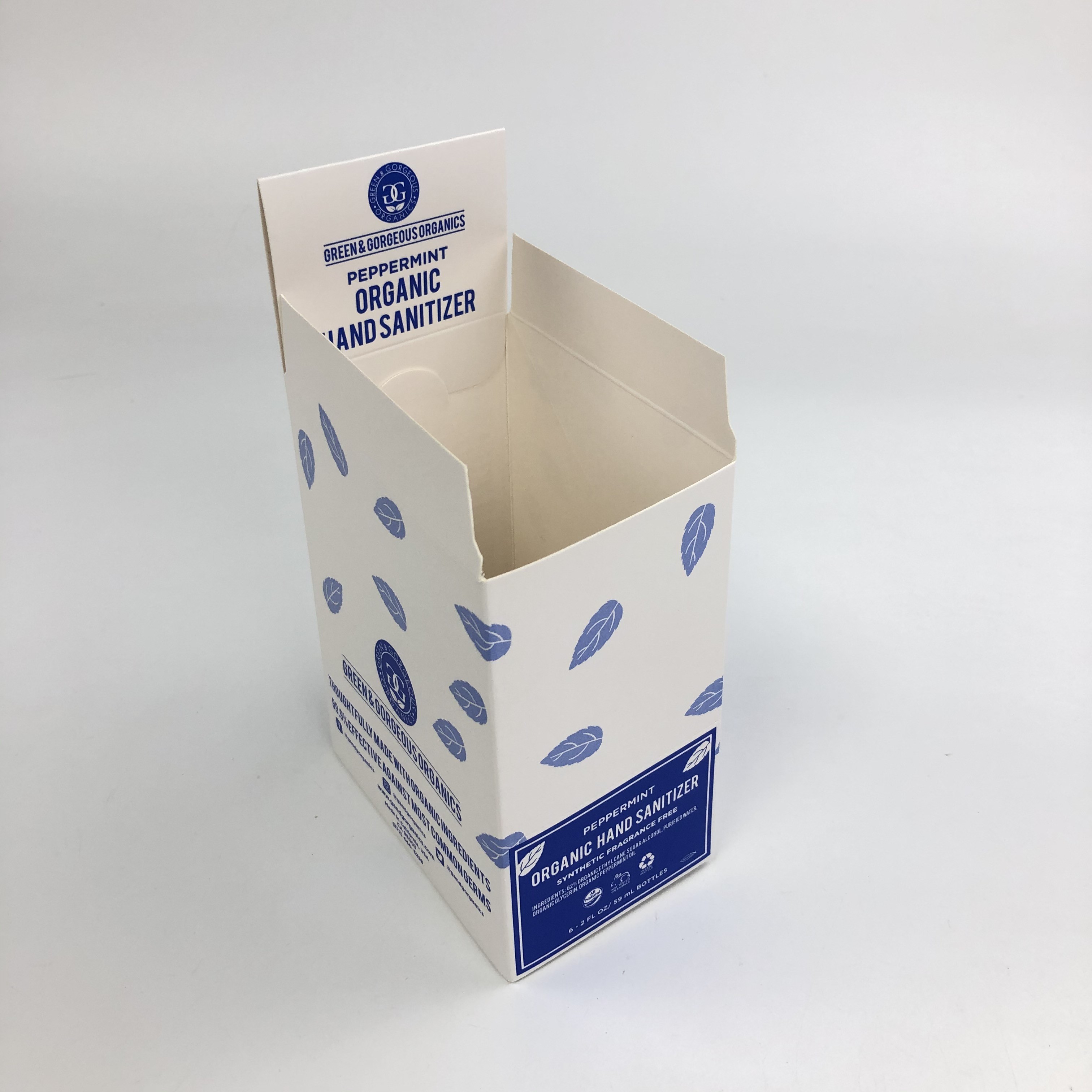 Custom Matt Film UV Embossed With 400g 350g Thickness White Cardboard For 30ml 60ml Bottles Display Paper Box Packaging