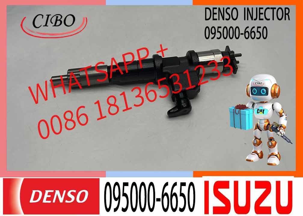 095000-6650 Fuel Injectors For Remanufactured Common Rail Diesel Injector OE 8-98030550-0 6WF1 Diesel Engine