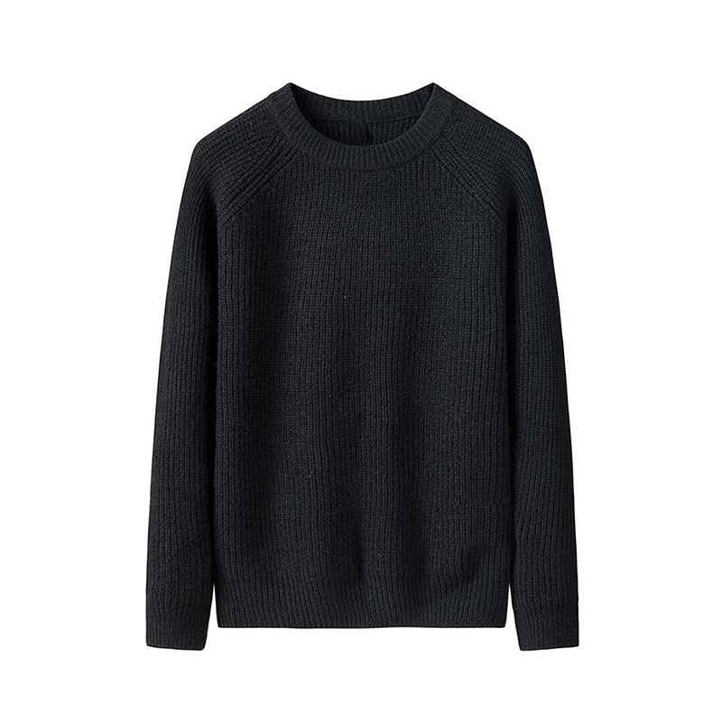 Crew Neck Womens Sweater Clothing Winter Pullover Sweaters 7GG Gauge