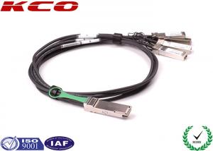 China 26 AWG 4 x 10G QSFP to SFP Cable 40 GBPS Compatible CISCO H3C JUNIPER on sale