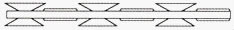 Galvanized Barbed Wire Security Fence 12x12 CBT65 Razor Wire