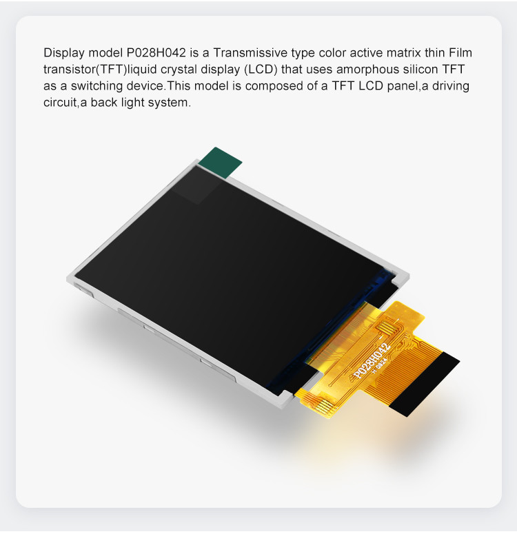 Polcd 240X320 2.8 Inch Tft Display ILI9341V Full Hd Tft Display