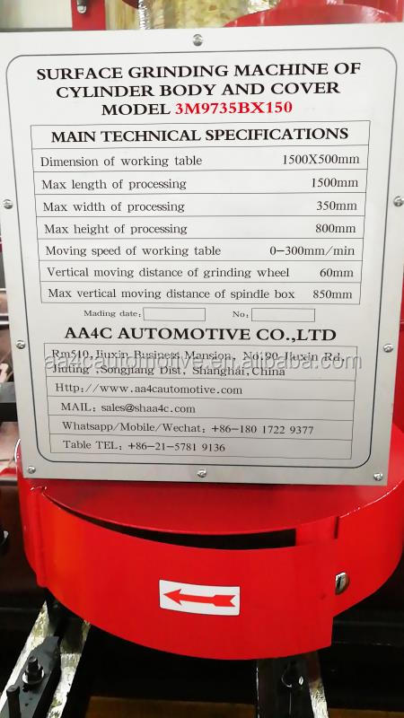 Cylinder Block Surface Grinding Milling Machine 3M9735B 150